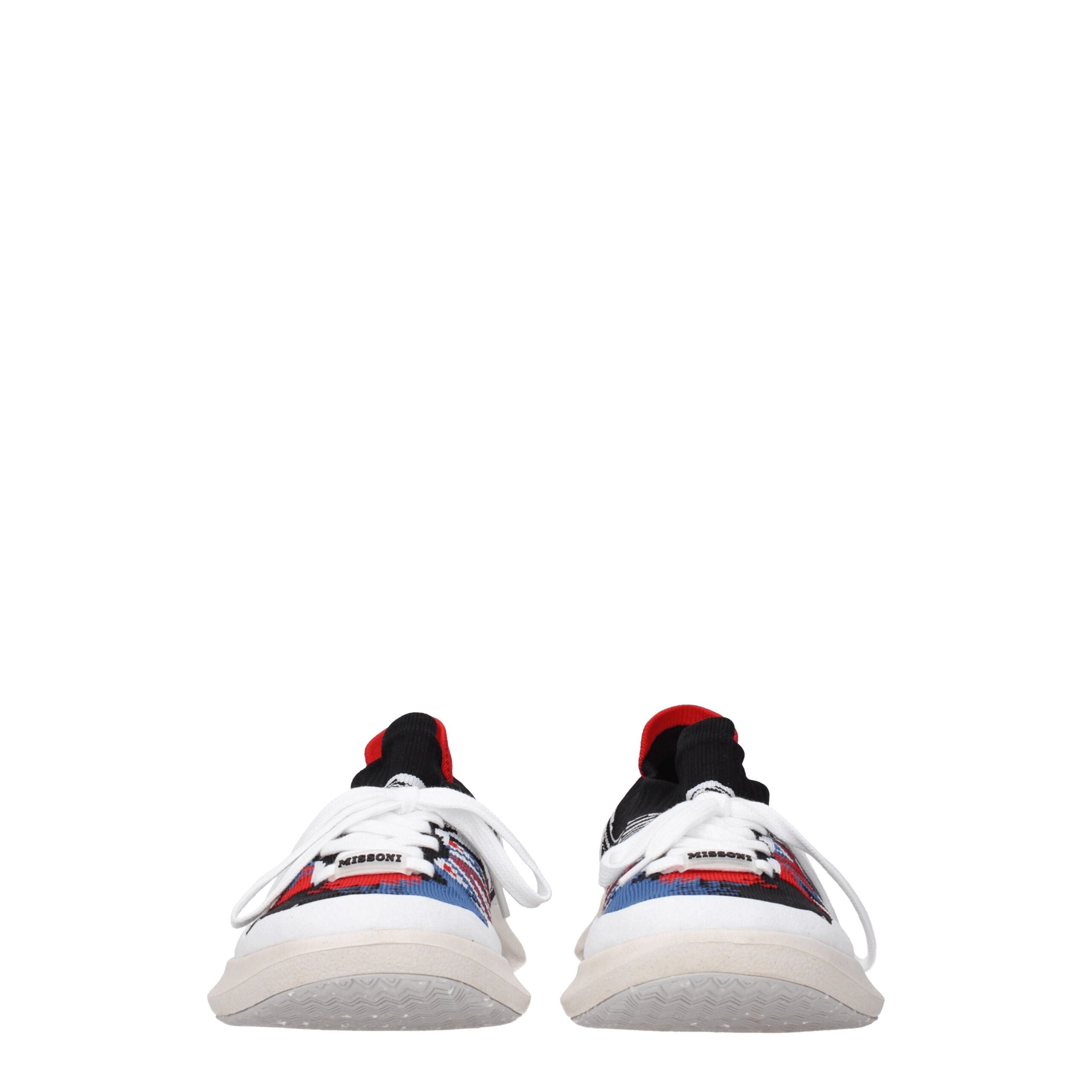 Missoni Rote Stoff-Sneaker