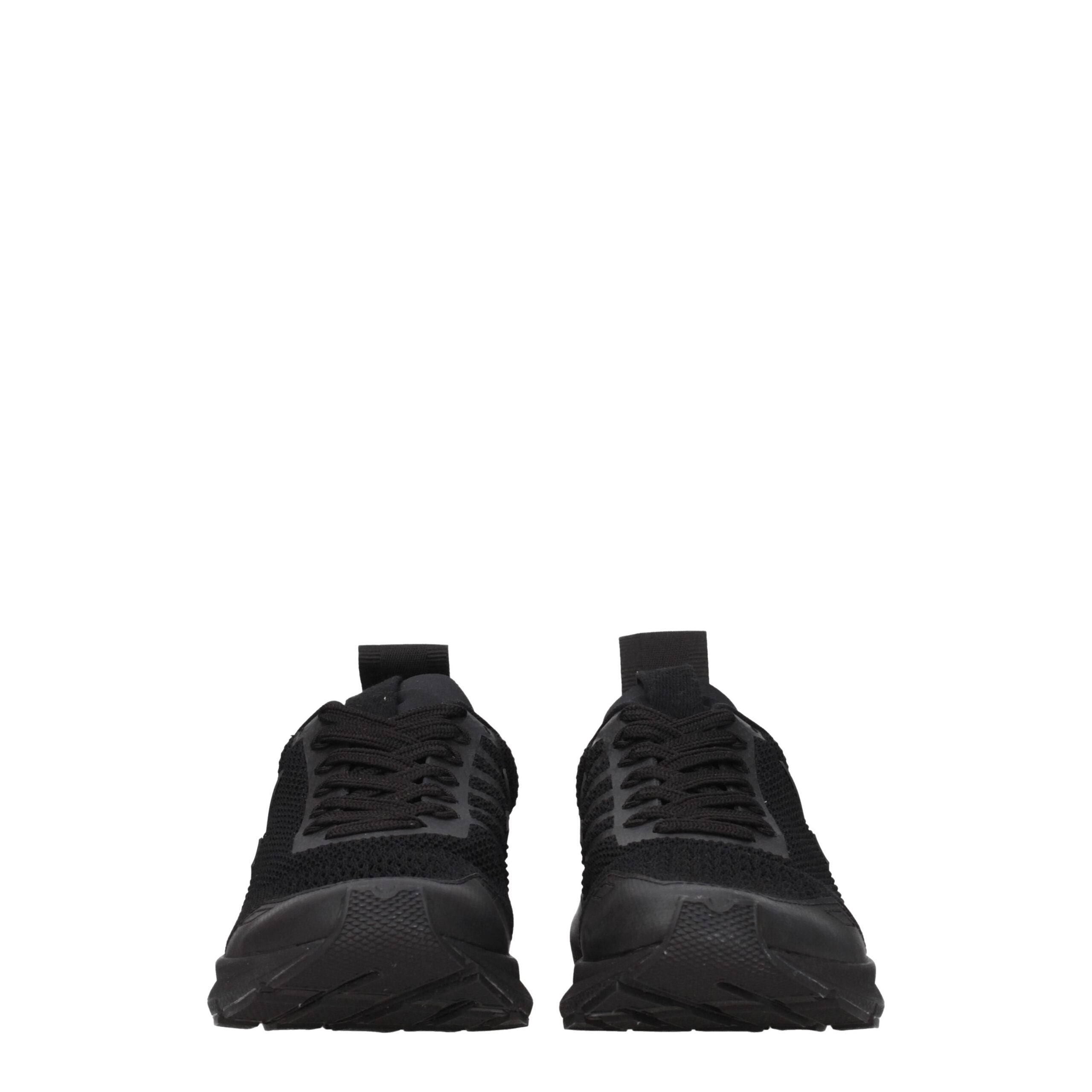 Veja Schwarze Stoff-Sneaker