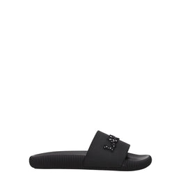 Lanvin Schwarze Baumwoll-Slipper