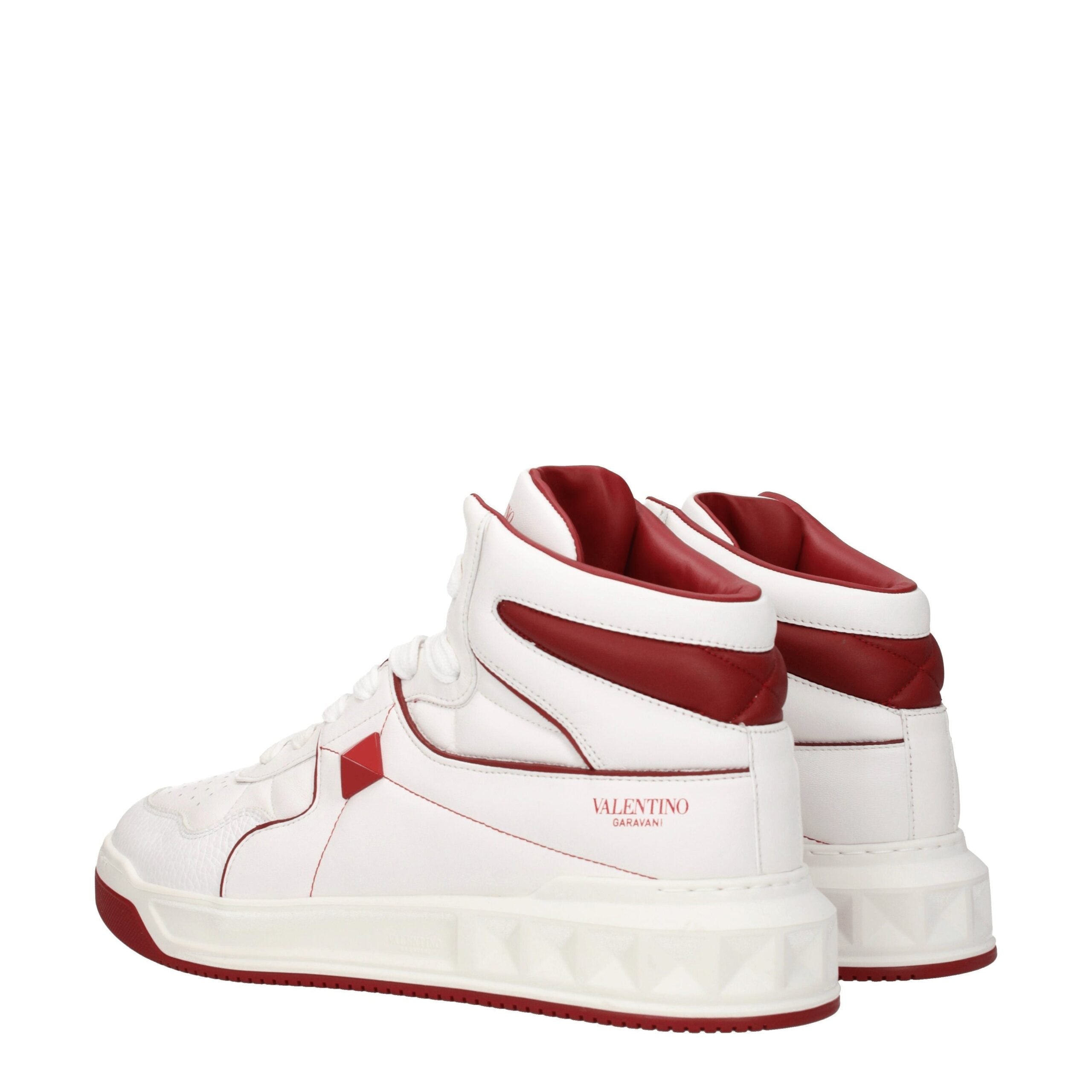 Valentino Garavani Hochwertige High-Top Sneaker aus weißem Leder
