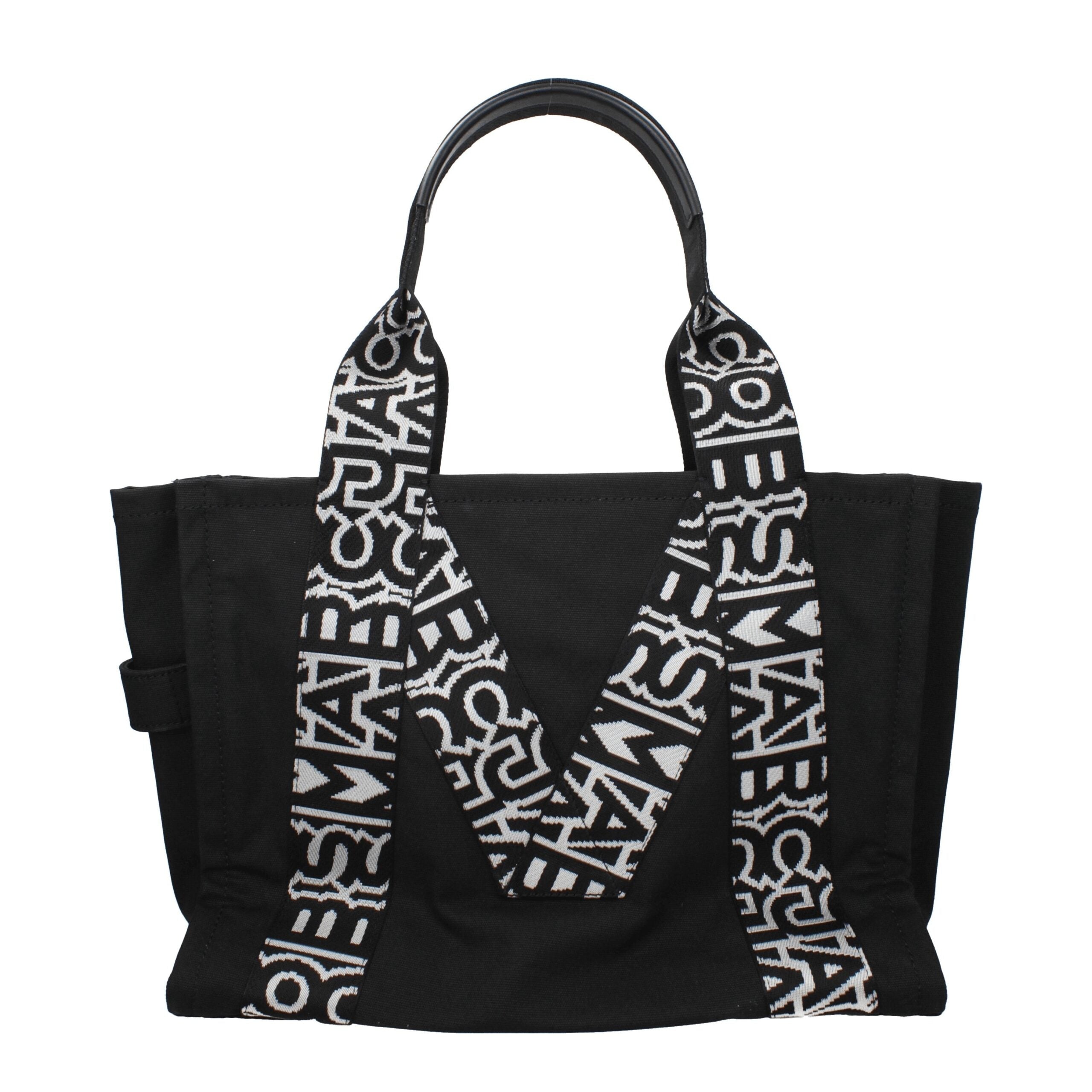 Marc Jacobs Schwarze Stoffhandtasche