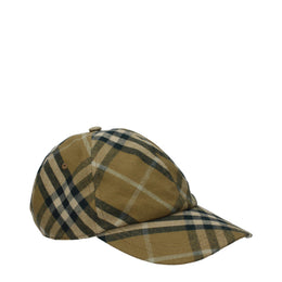 Burberry Grüne Baumwoll-Kappe (Baseball-Mütze)