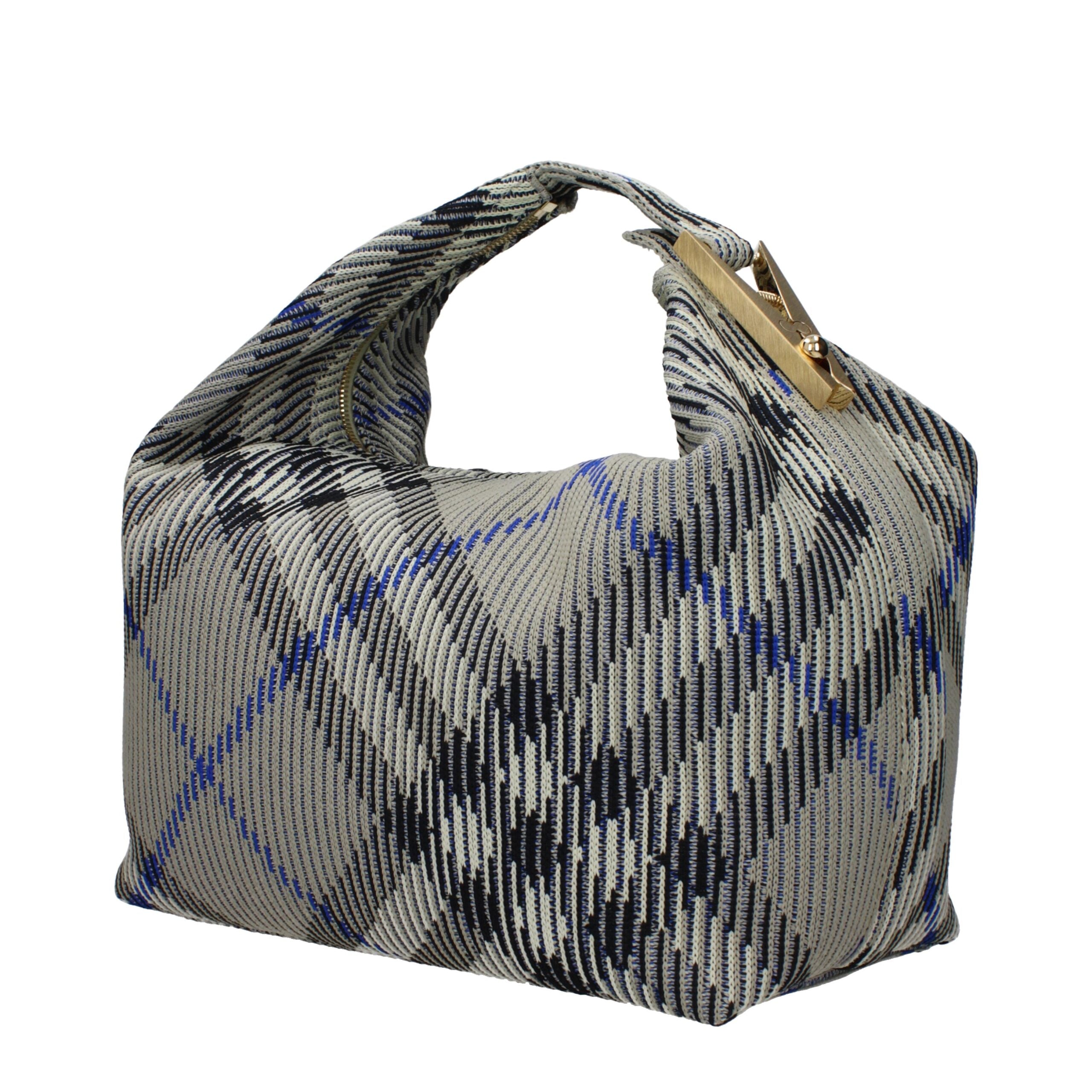 Burberry Grüne Handtasche aus Polyamid