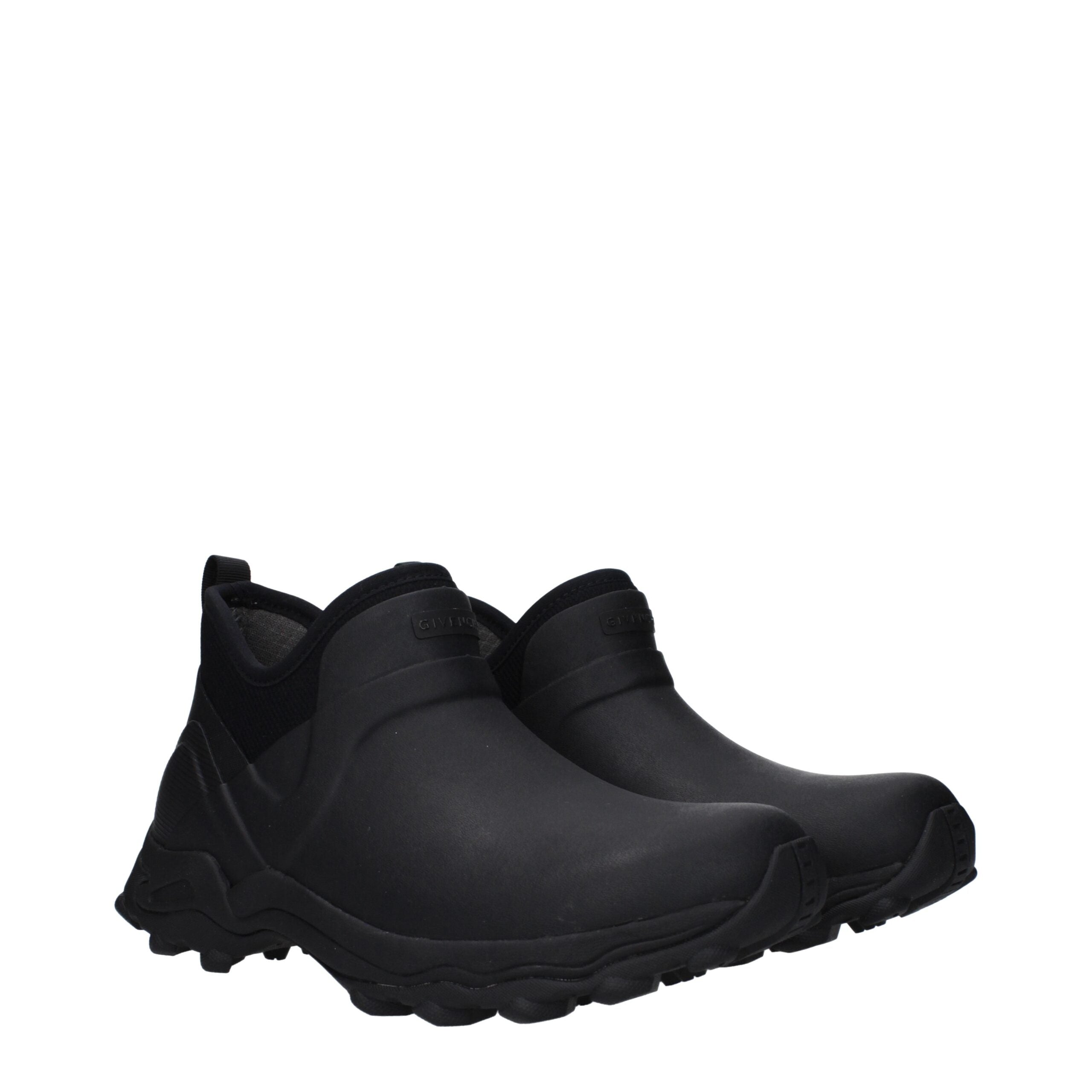 Givenchy Schwarze Ankle Boots aus Baumwolle