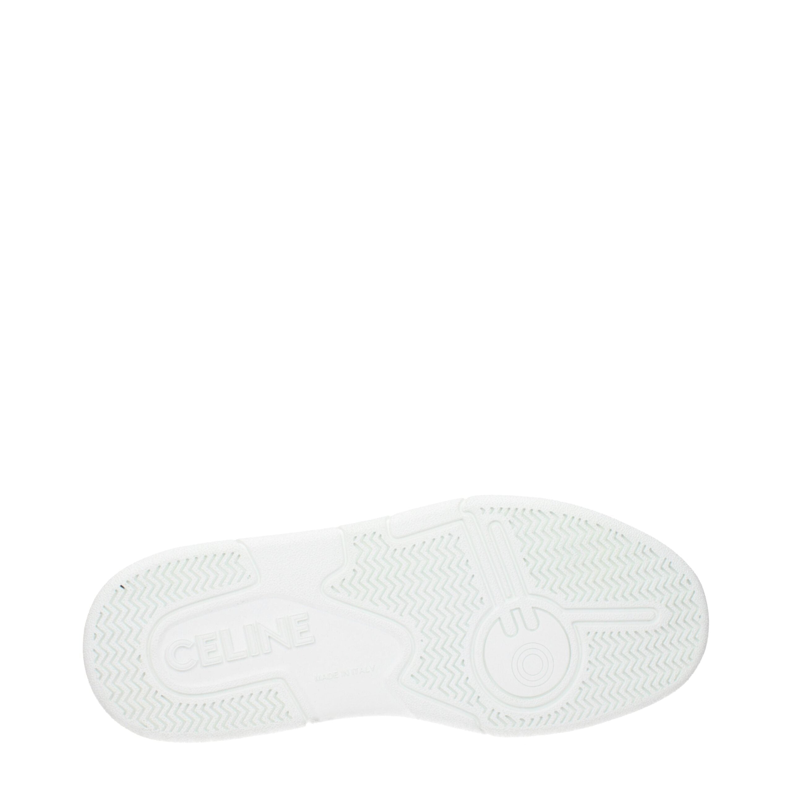 Celine Weiße Leder-Athletic-Sneaker