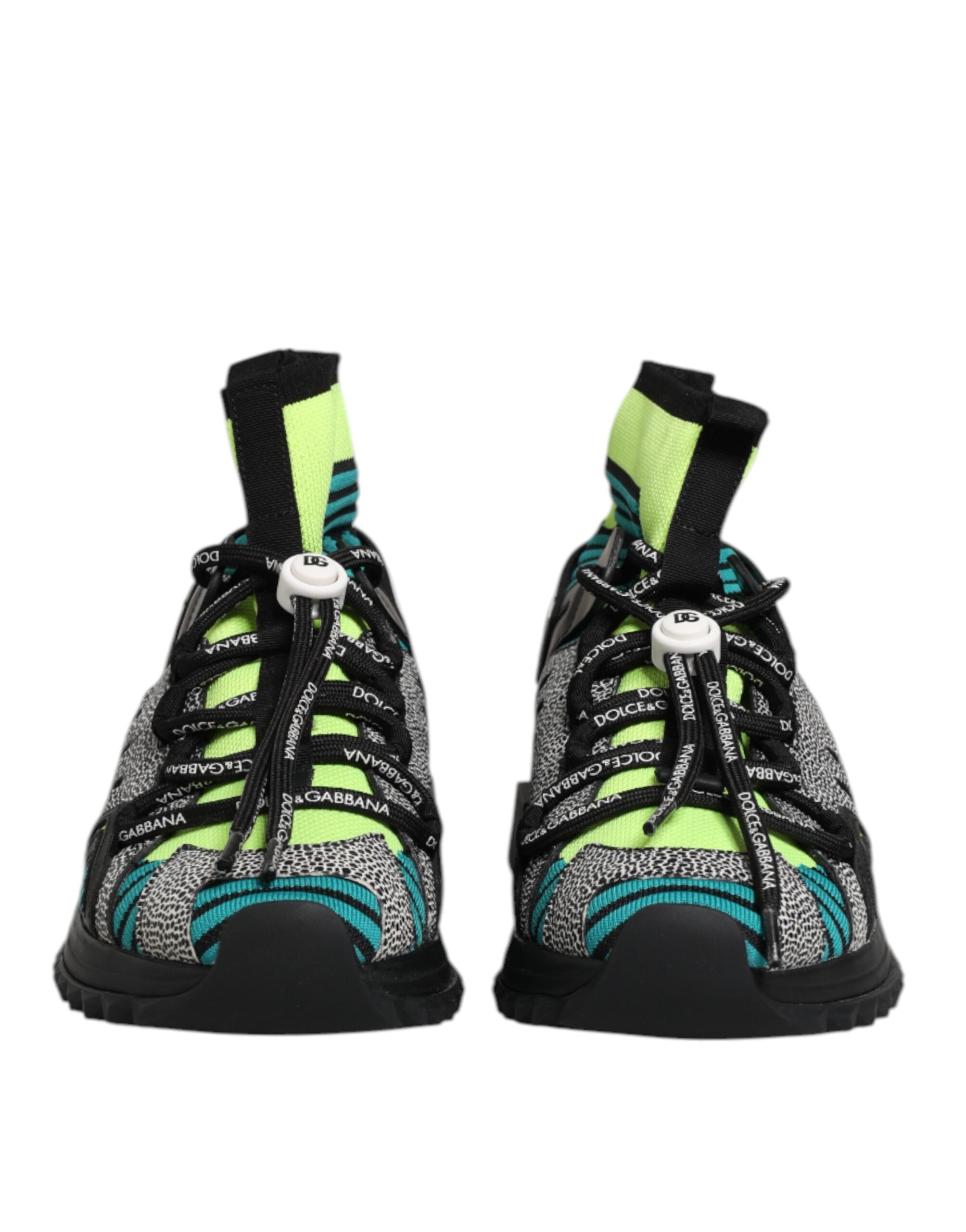 Dolce & Gabbana Multicolor Sorrento Socken Männer Turnschuhe Schuhe