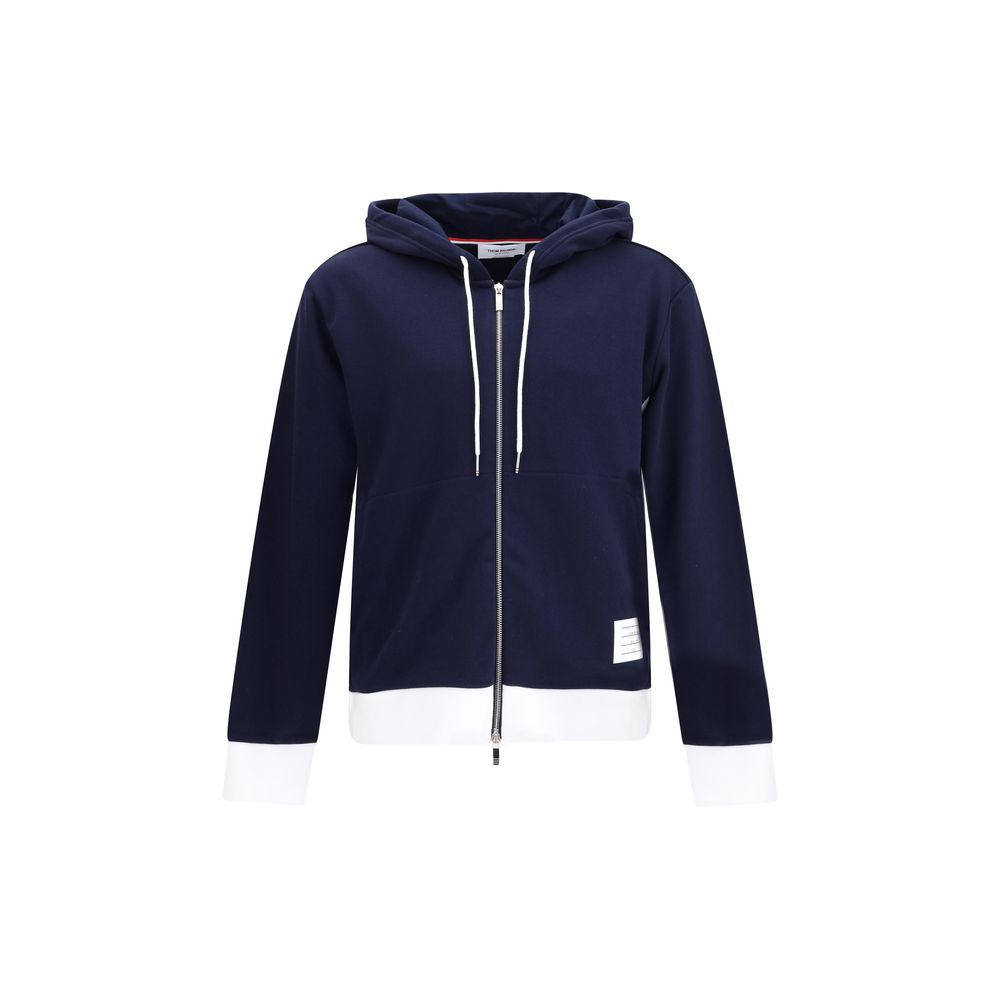 Thom Browne Blauer Baumwoll-Sweatshirt