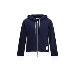 Thom Browne Blauer Baumwoll-Sweatshirt