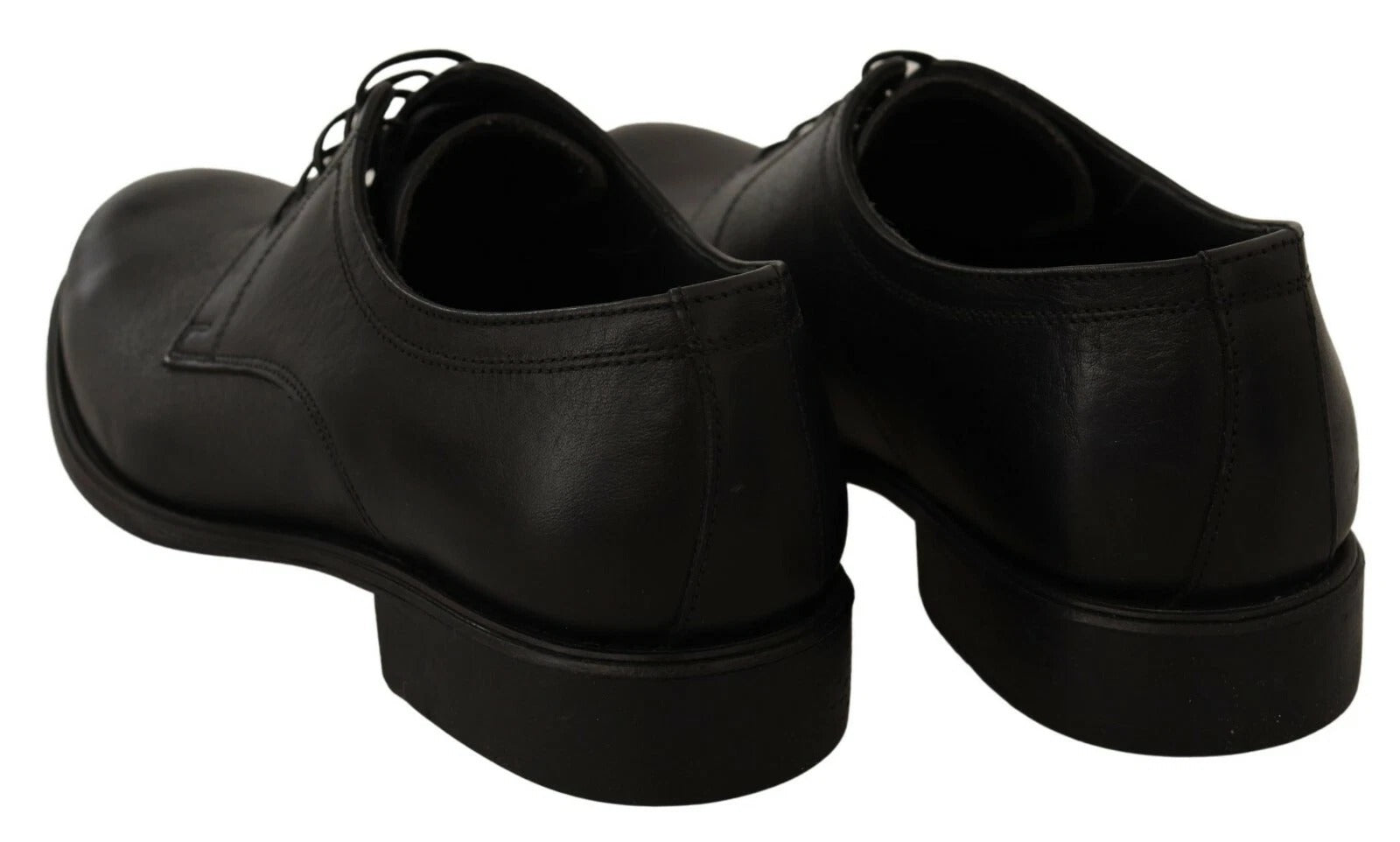 Dolce & Gabbana Schwarze Schnürschuhe aus Leder für Männer Formelle Derby-Schuhe
