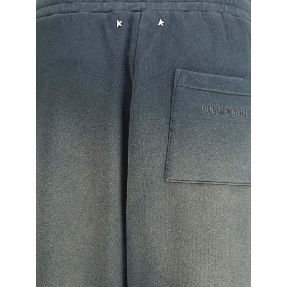 Golden Goose Blaue Baumwoll-Jogginghose (Trainingshose)