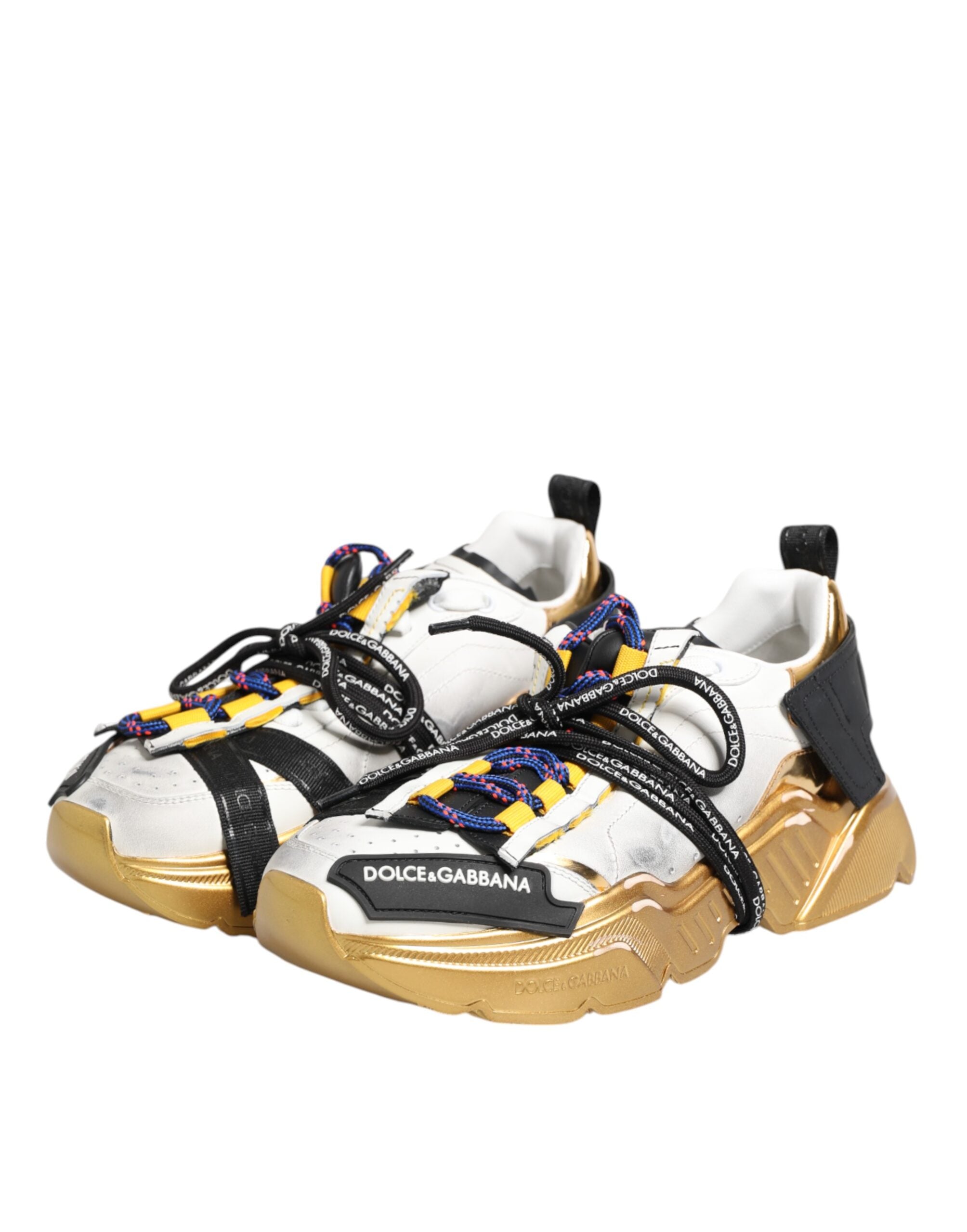Dolce & Gabbana Bunte Daymaster Sneakers mit niedrigem Schaft