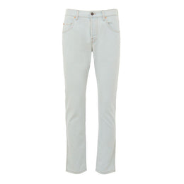 Gucci Blaue Baumwolljeans im Relaxed Fit