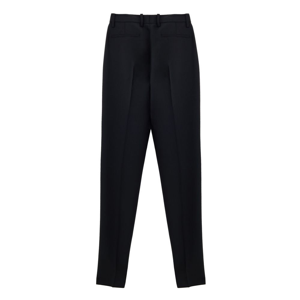 Gucci Schwarze Wollhose