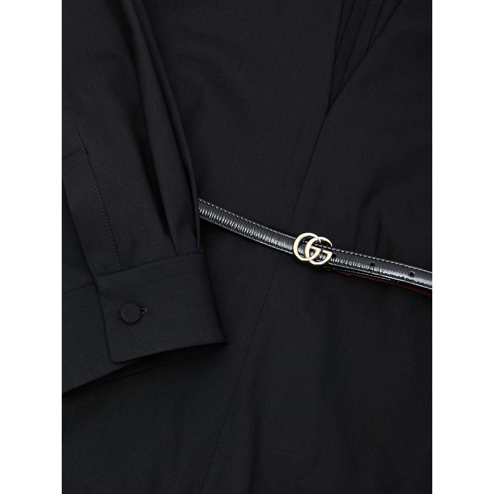 Gucci Schwarzer Woll-Overall