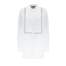 Gucci Weiße Baumwollbluse