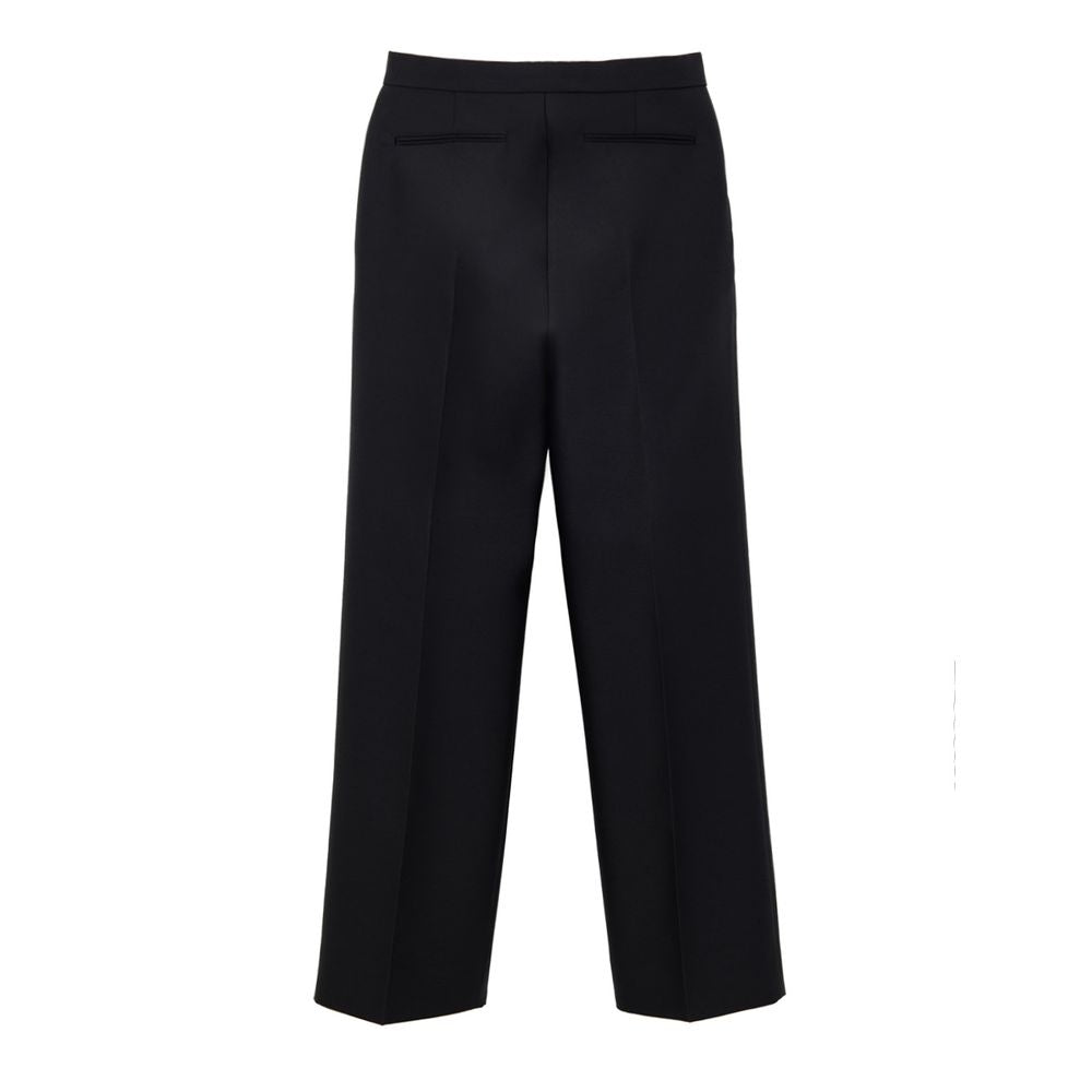 Gucci Schwarze Baumwoll-Freizeithose