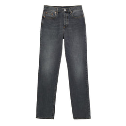Gucci Graue Jeans aus Baumwolle im Relaxed Fit