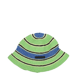Stella McCartney Grüne Baumwoll-Fischerhut