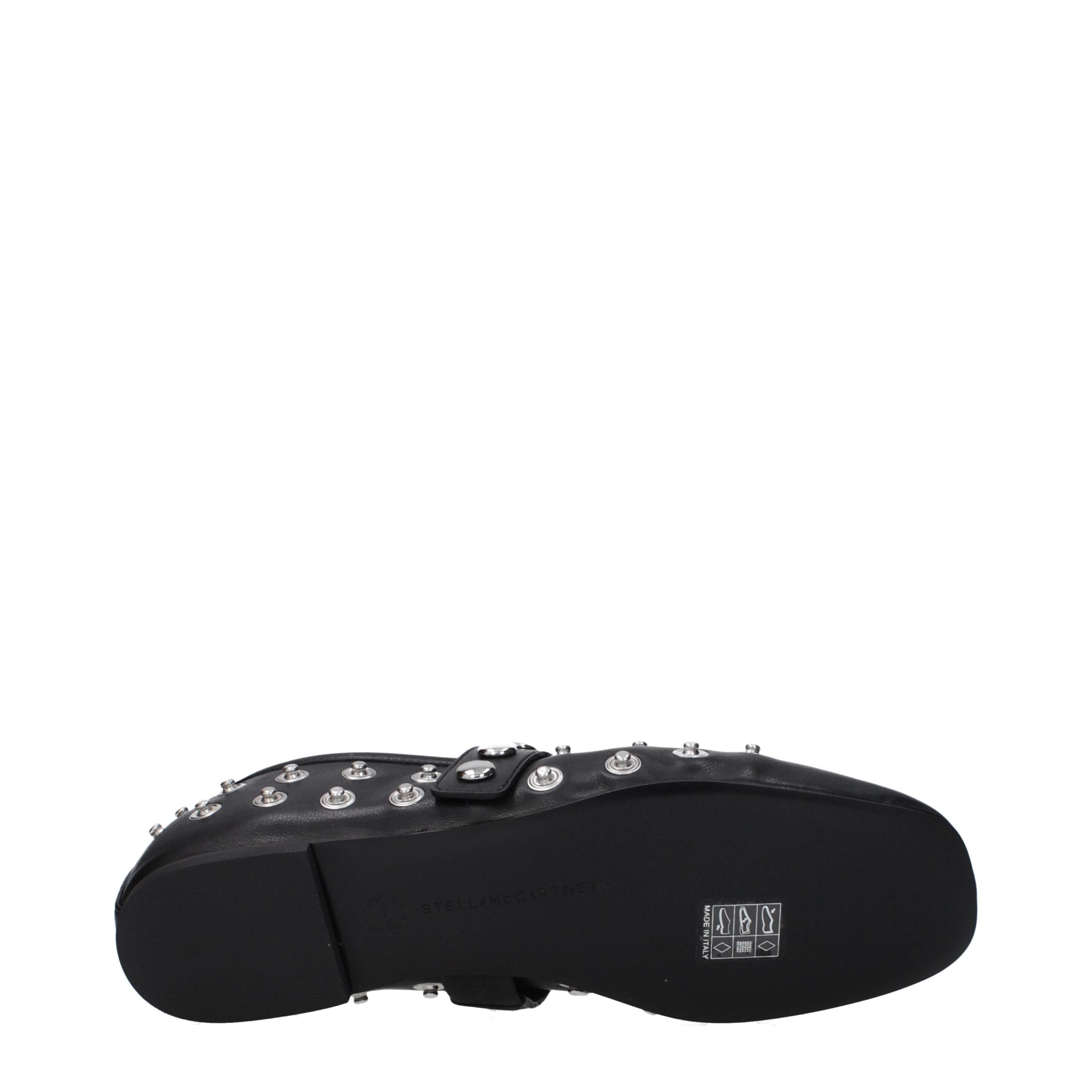 Stella McCartney Schwarze Ballerinas aus Leder