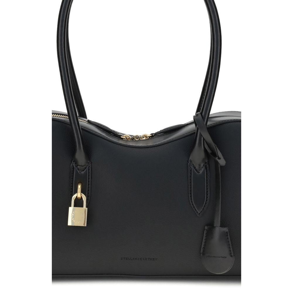 Stella McCartney Schwarze Schultertasche aus Polyester