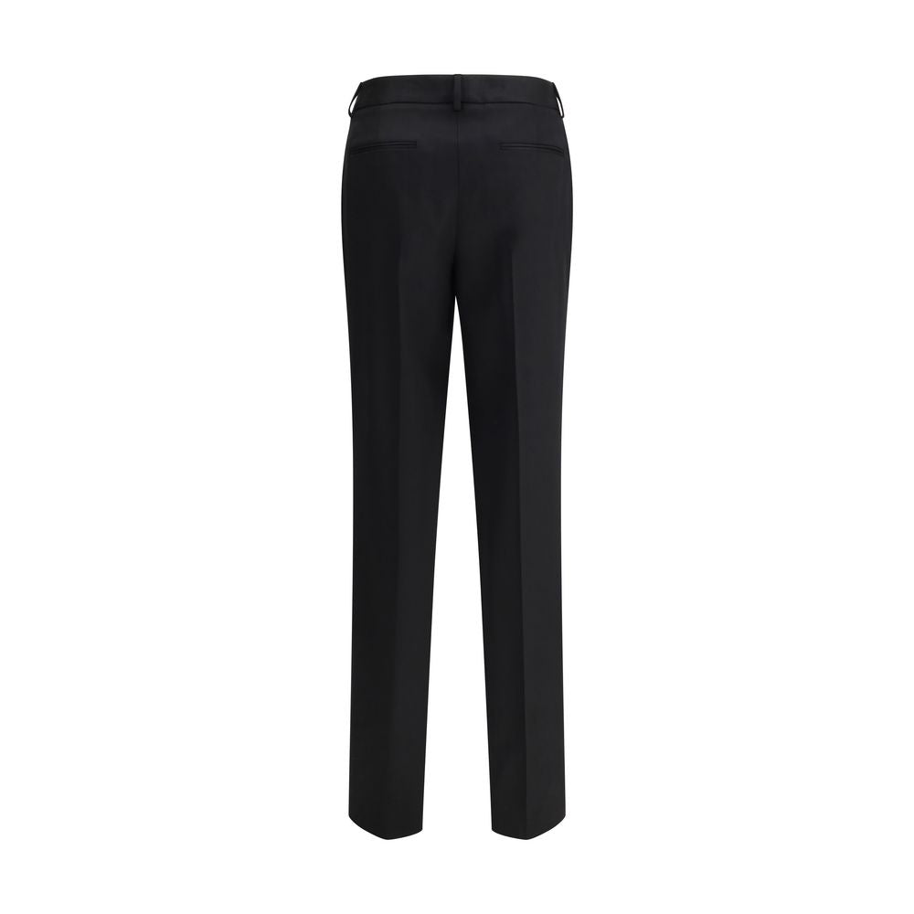 Lardini Schwarze Oves Aries Wollhose
