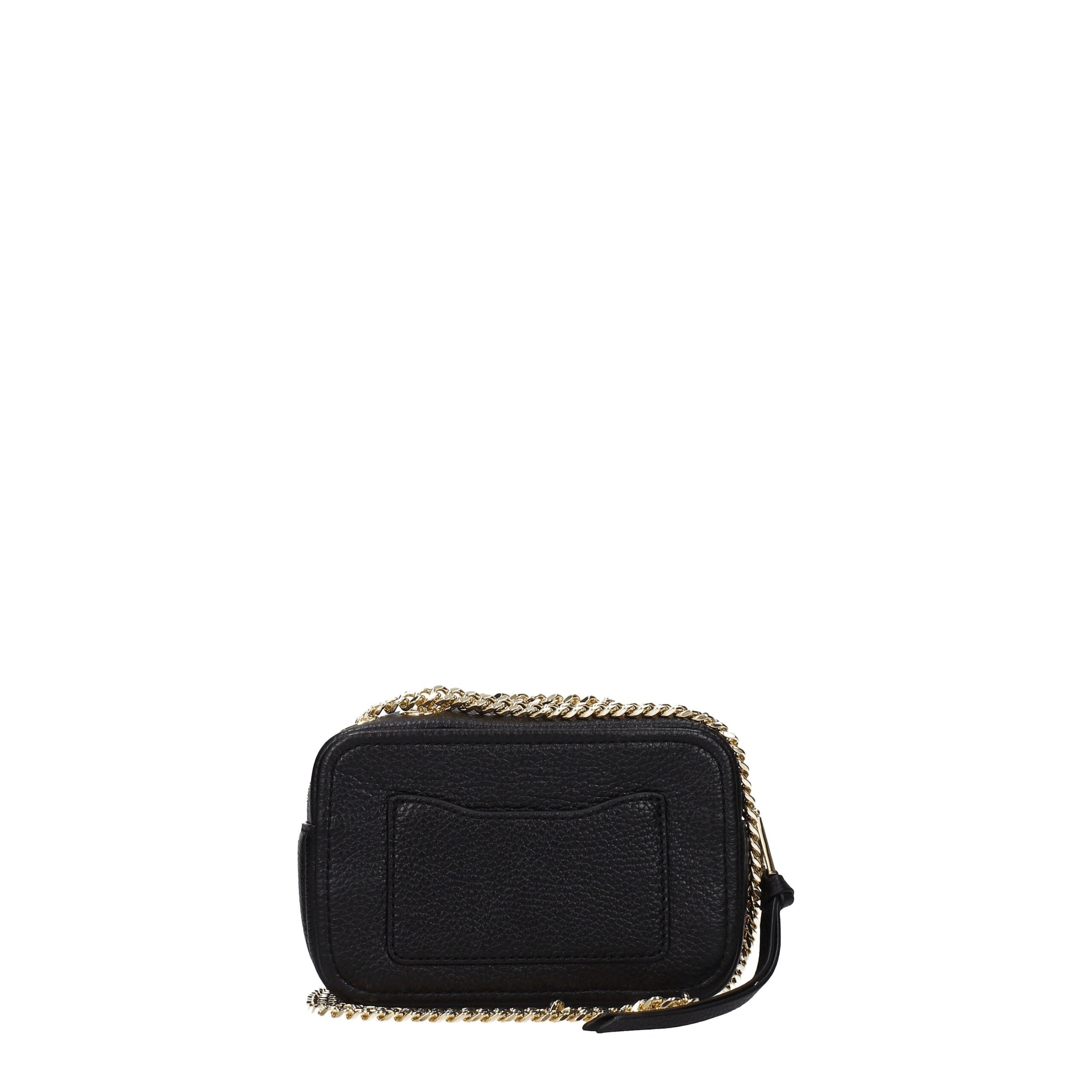 Marc Jacobs Schwarze Leder Umhängetasche