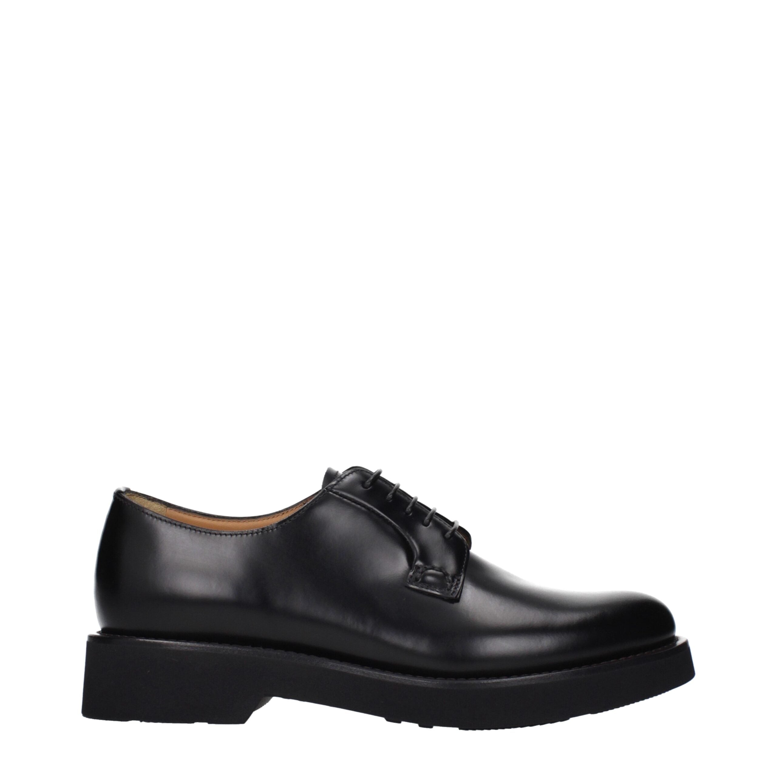 Church's Schwarze Oxford- und Derby-Schuhe aus Leder