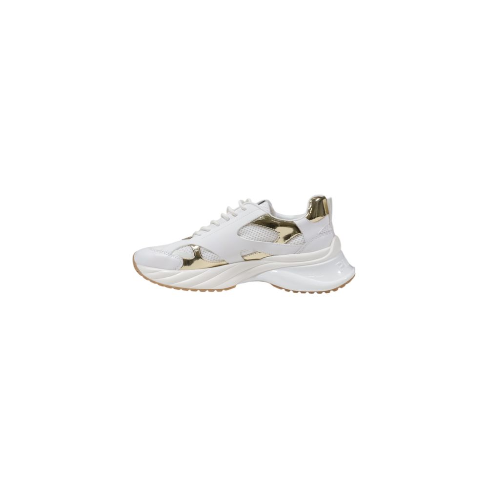 PINKO Weiße Leder Chunky Sneaker
