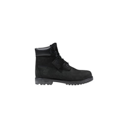 Timberland Schwarze Leder Schnürstiefel