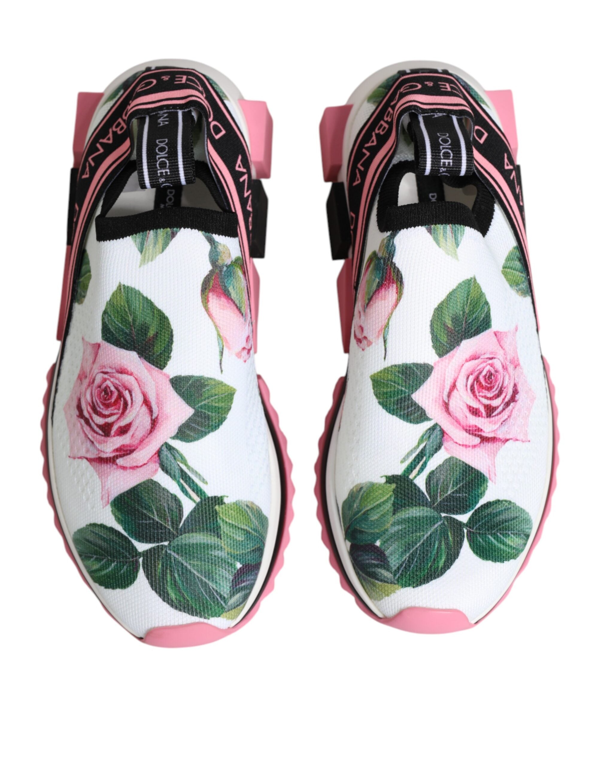 Dolce & Gabbana Sneaker Sorrento mit Rosen-Print