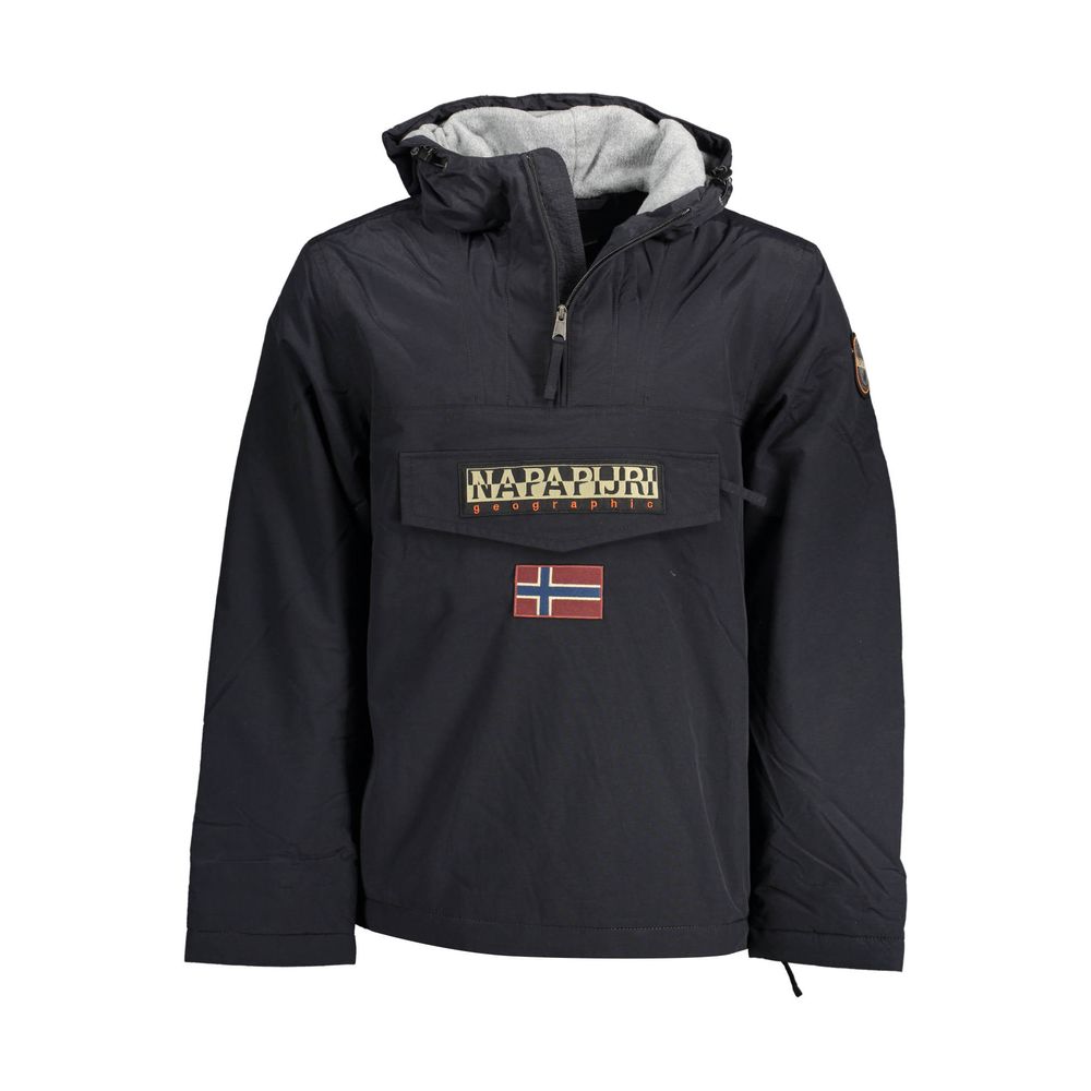 Napapijri Schwarze Herrenjacke aus Polyamid