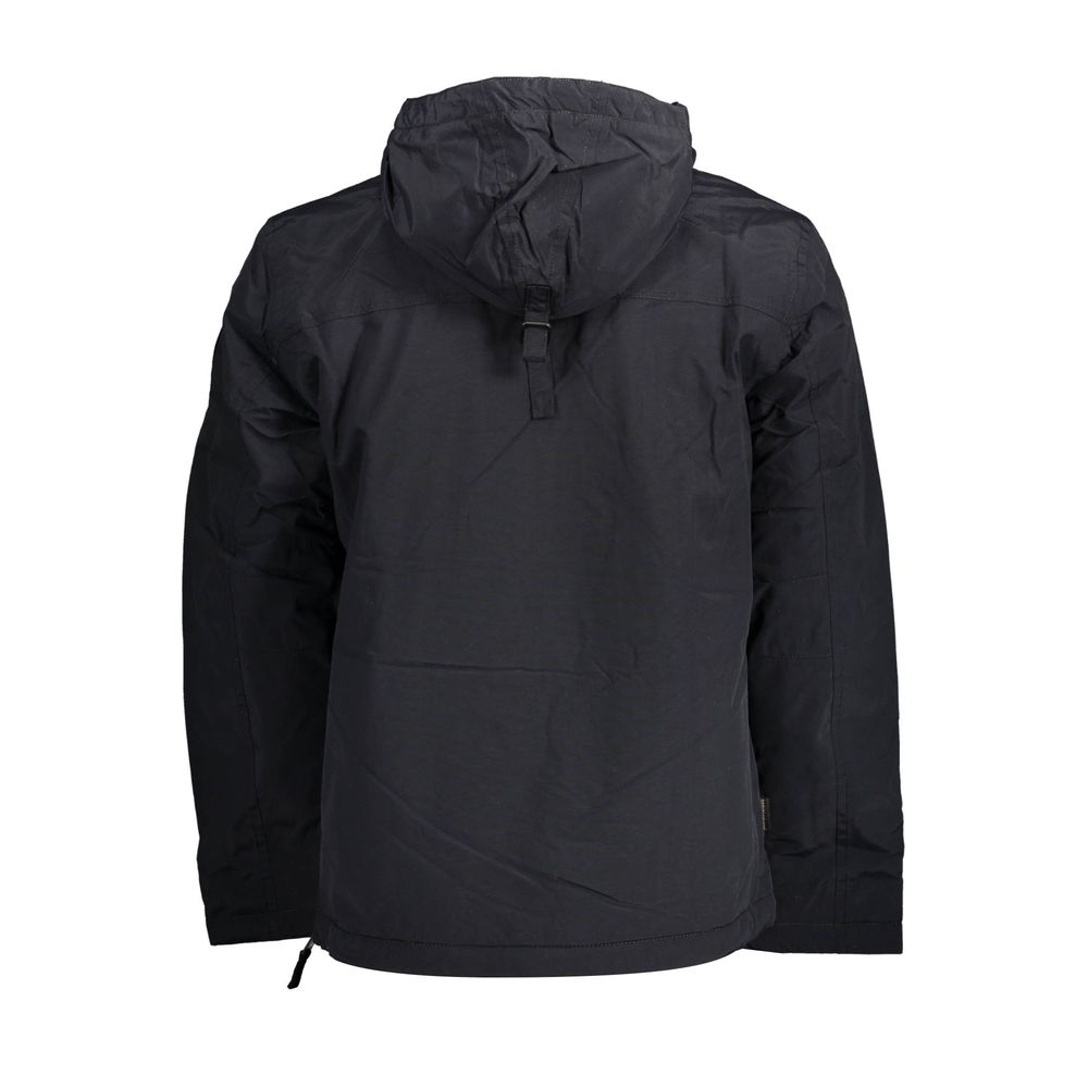Napapijri Schwarze Herrenjacke aus Polyamid
