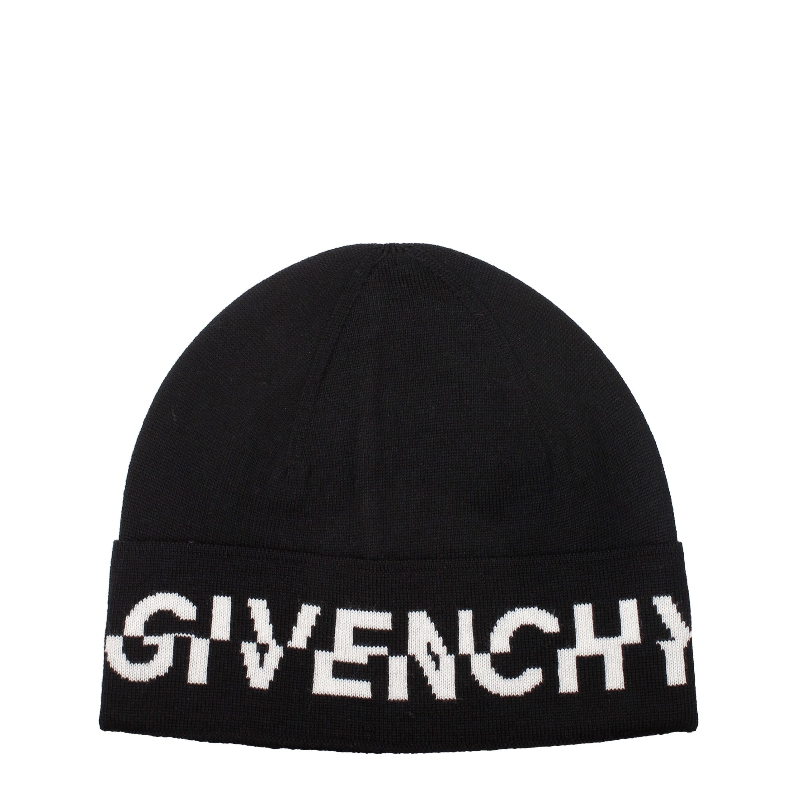 Givenchy Schwarze Wollmütze