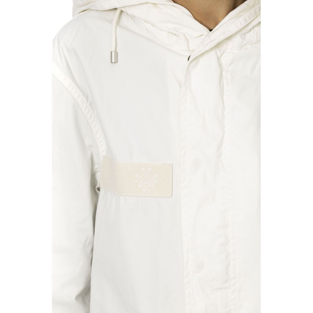Mr&Mrs Italy Weißer Baumwolle Frauen Parka