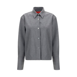 The Latest Graues Denim-Hemd