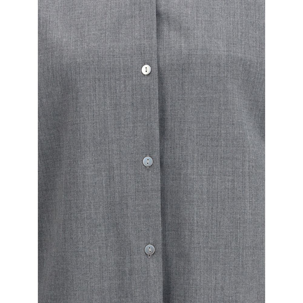 The Latest Graues Denim-Hemd