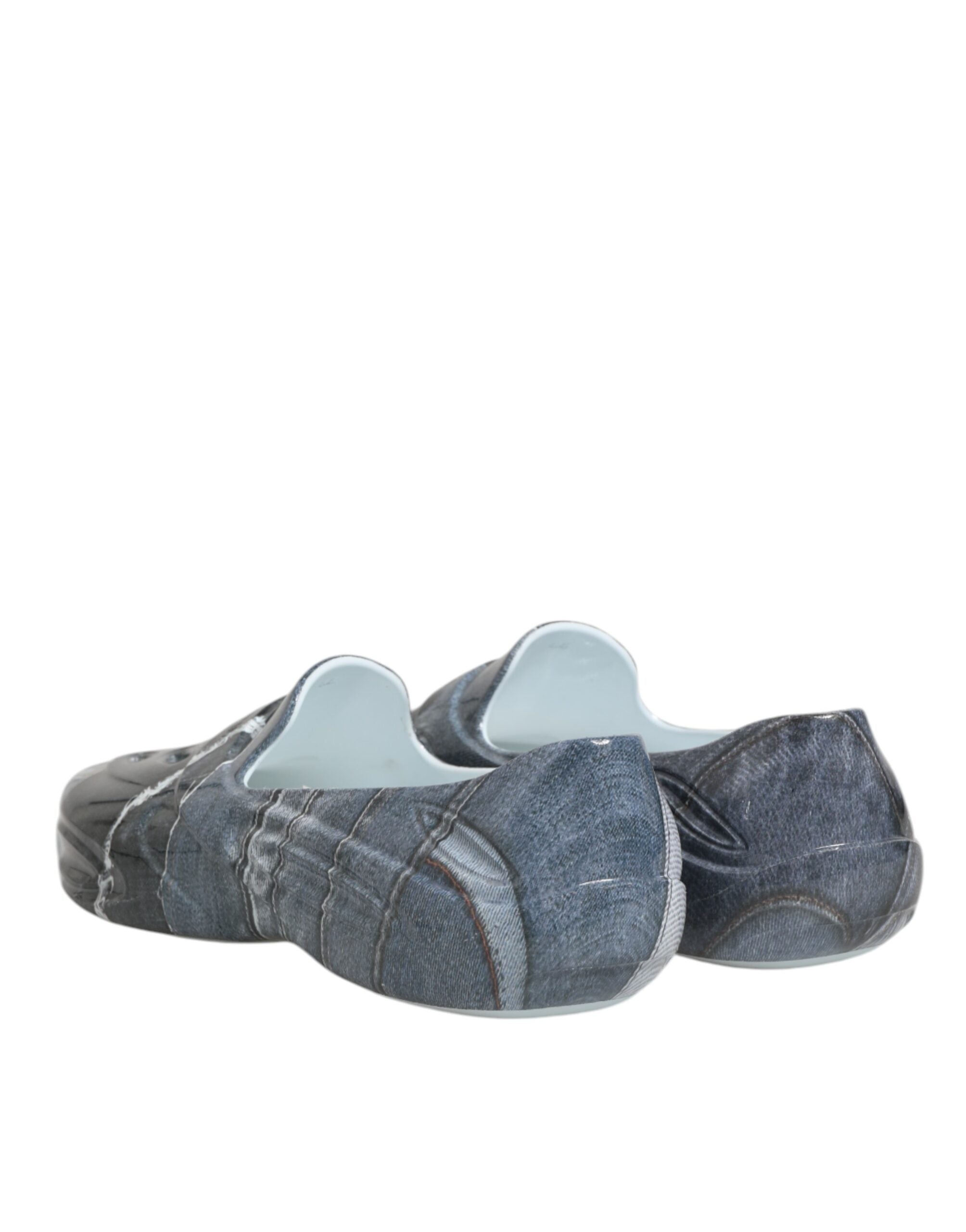 Dolce & Gabbana Multicolor Gummi Männer Low Top Turnschuhe Schuhe