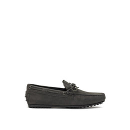 Tod's Grauer Nubukleder Mokassin