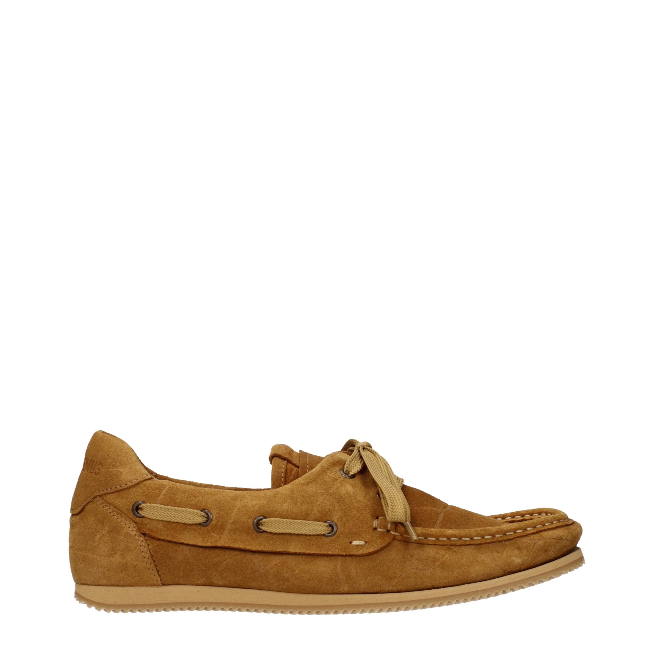 Jacquemus Braune Loafer aus Leder zum Hineinschlüpfen