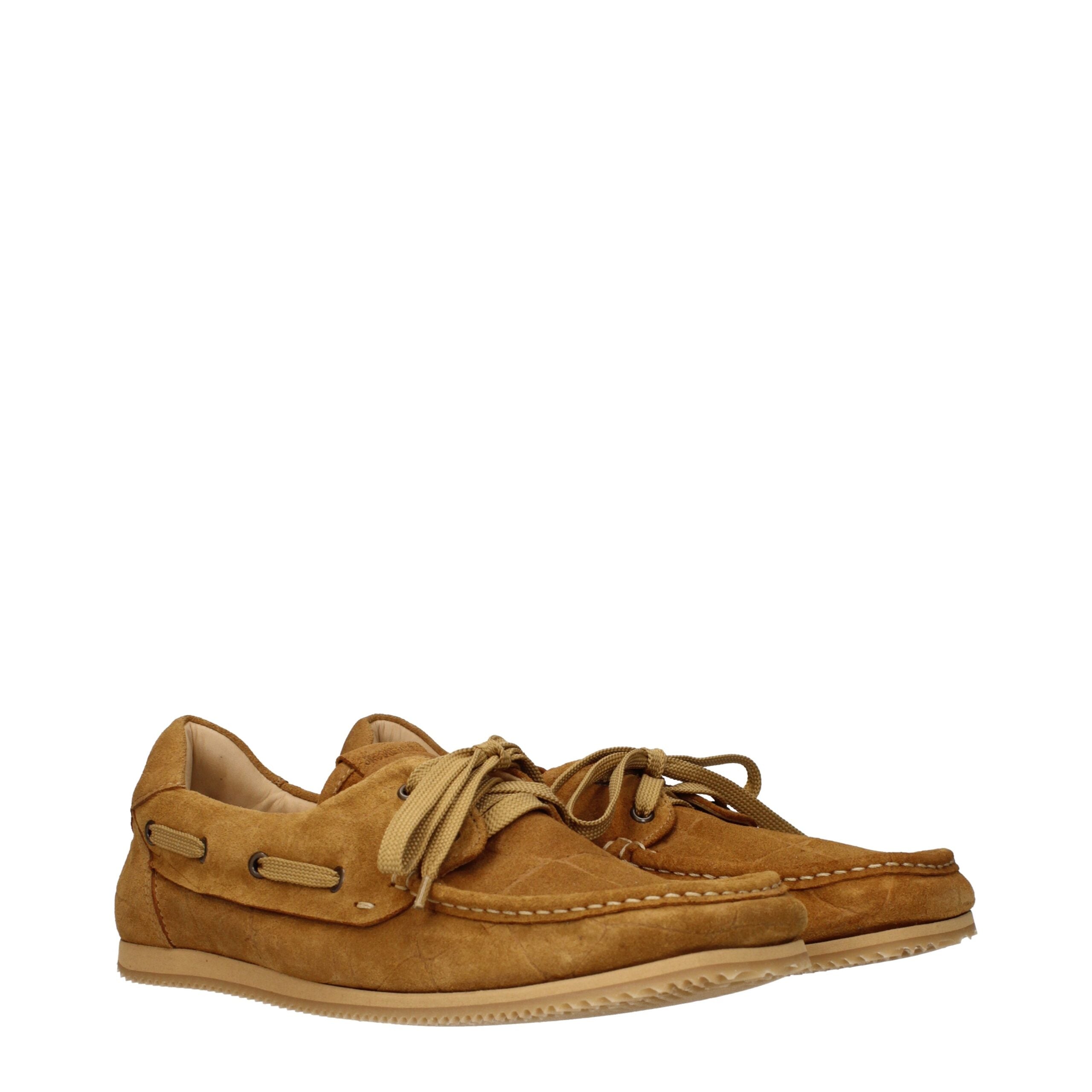 Jacquemus Braune Loafer aus Leder zum Hineinschlüpfen