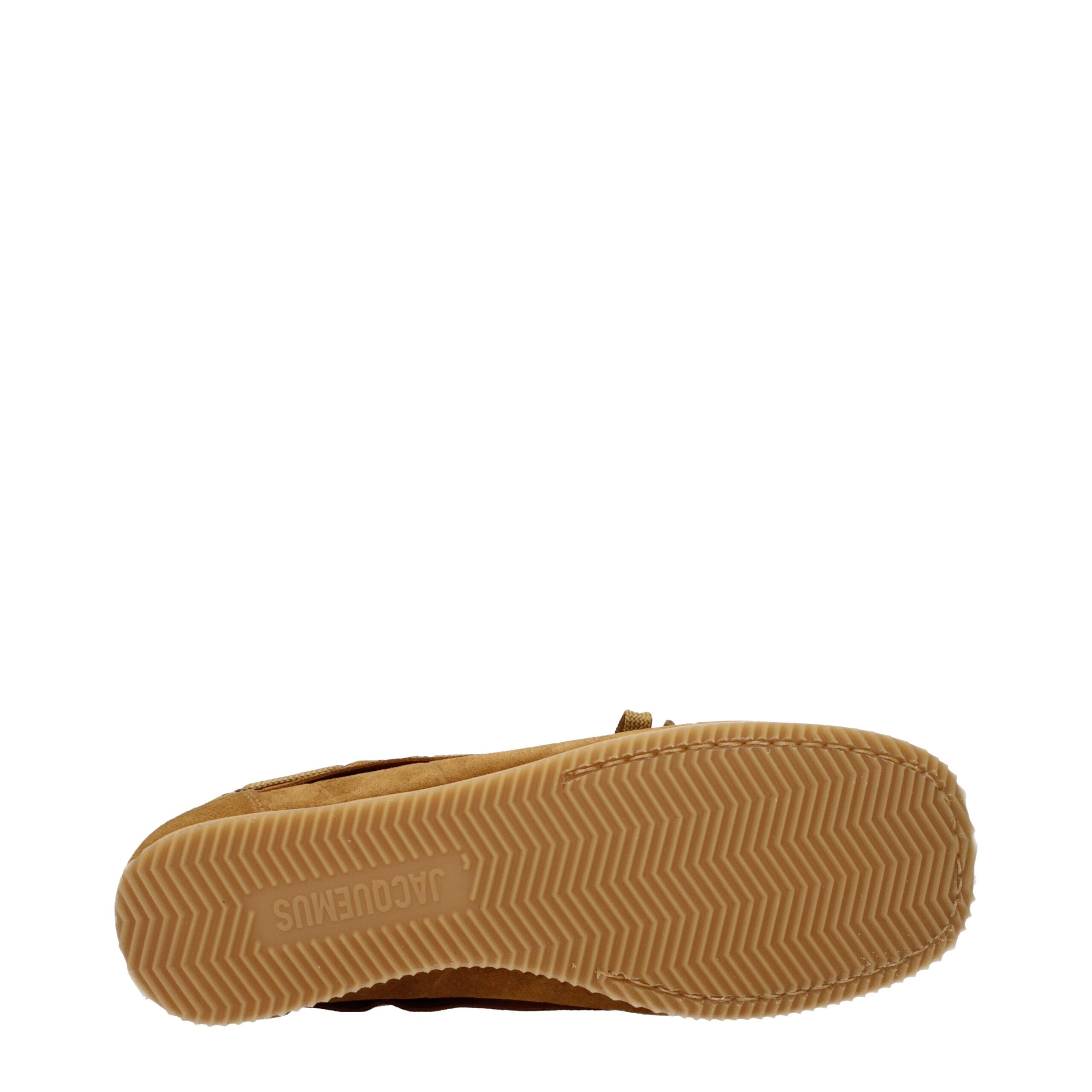 Jacquemus Braune Loafer aus Leder zum Hineinschlüpfen