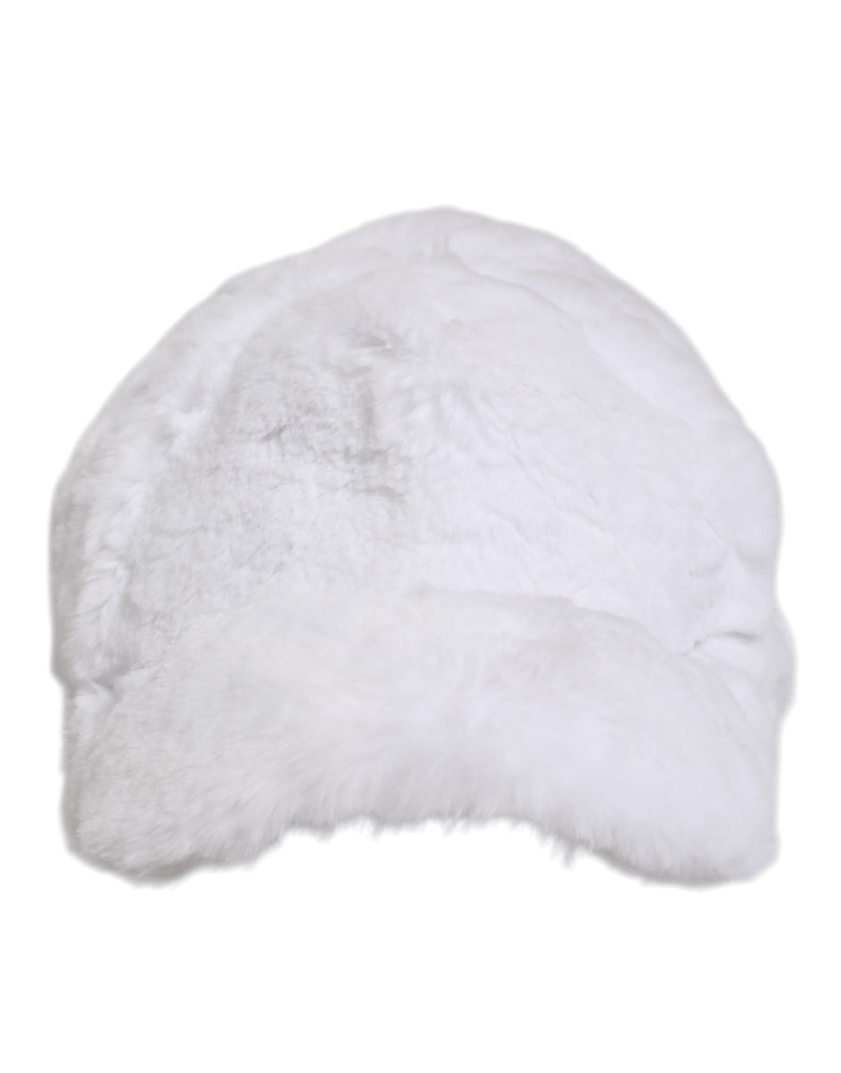 Dolce & Gabbana Weiß Modacryl Rapper Männer Baseball Capello Hut