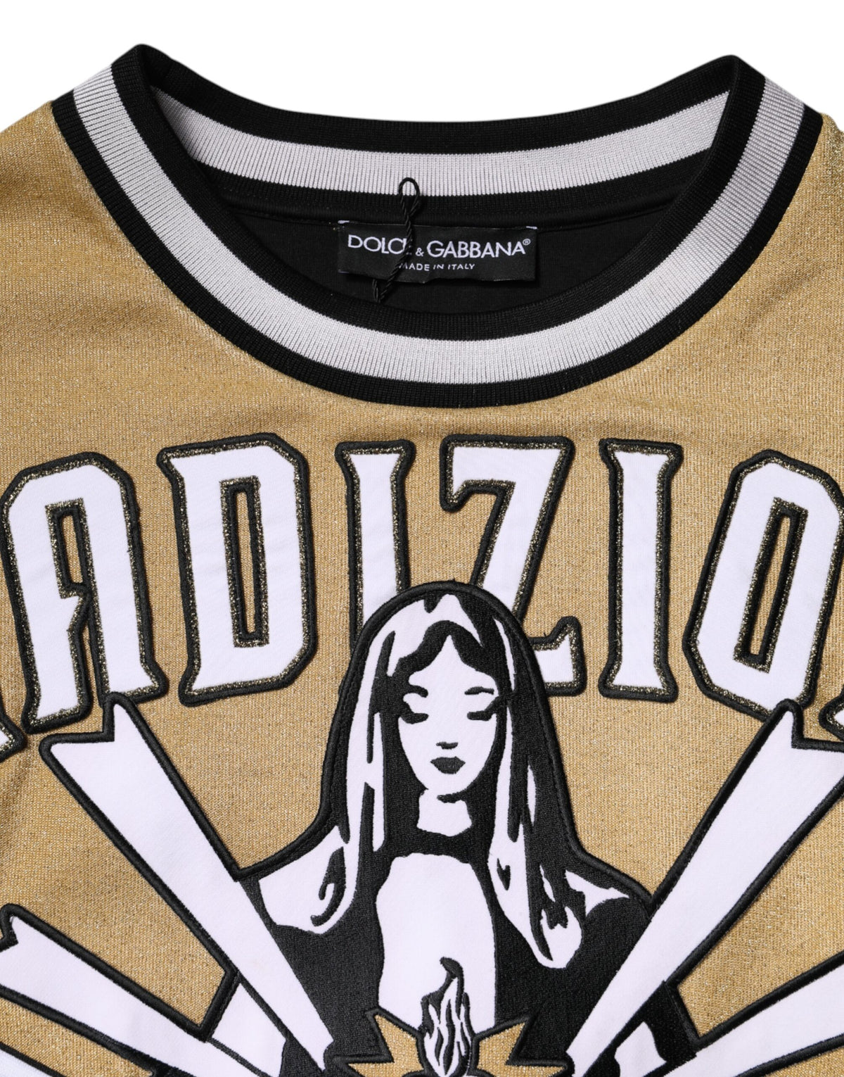 Dolce & Gabbana Multicolor Tradizione E Devotion Sweatshirt Pullover