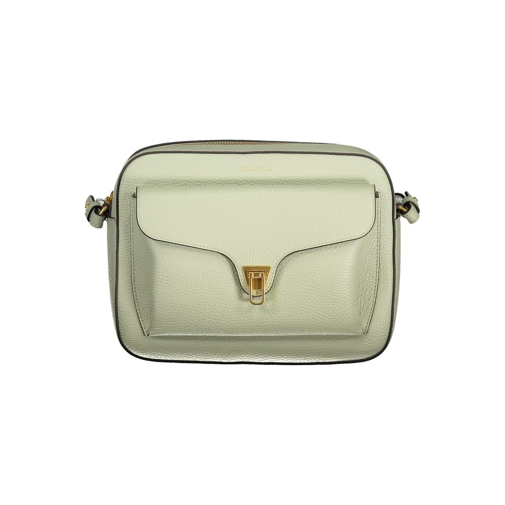 Coccinelle Grüne Lederhandtasche