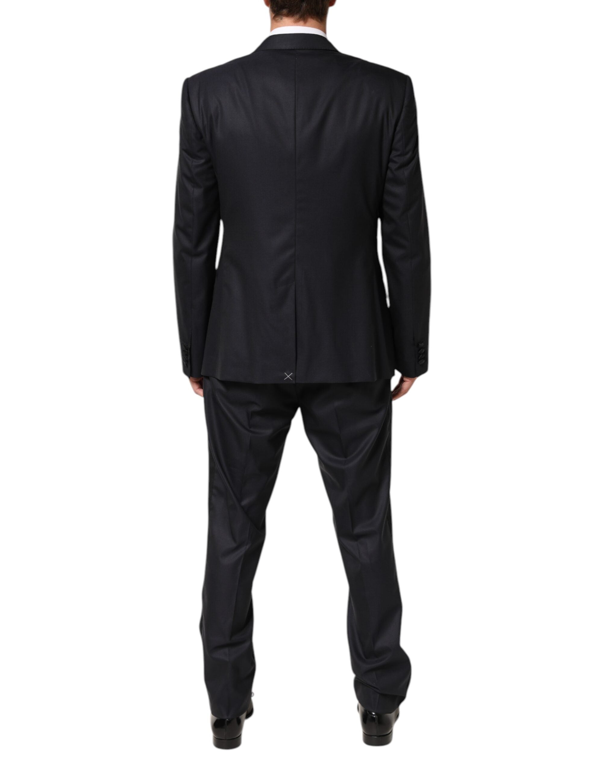 Dolce & Gabbana Schwarz MARTINI 2 Knöpfe Anzug 3 Stück Anzug
