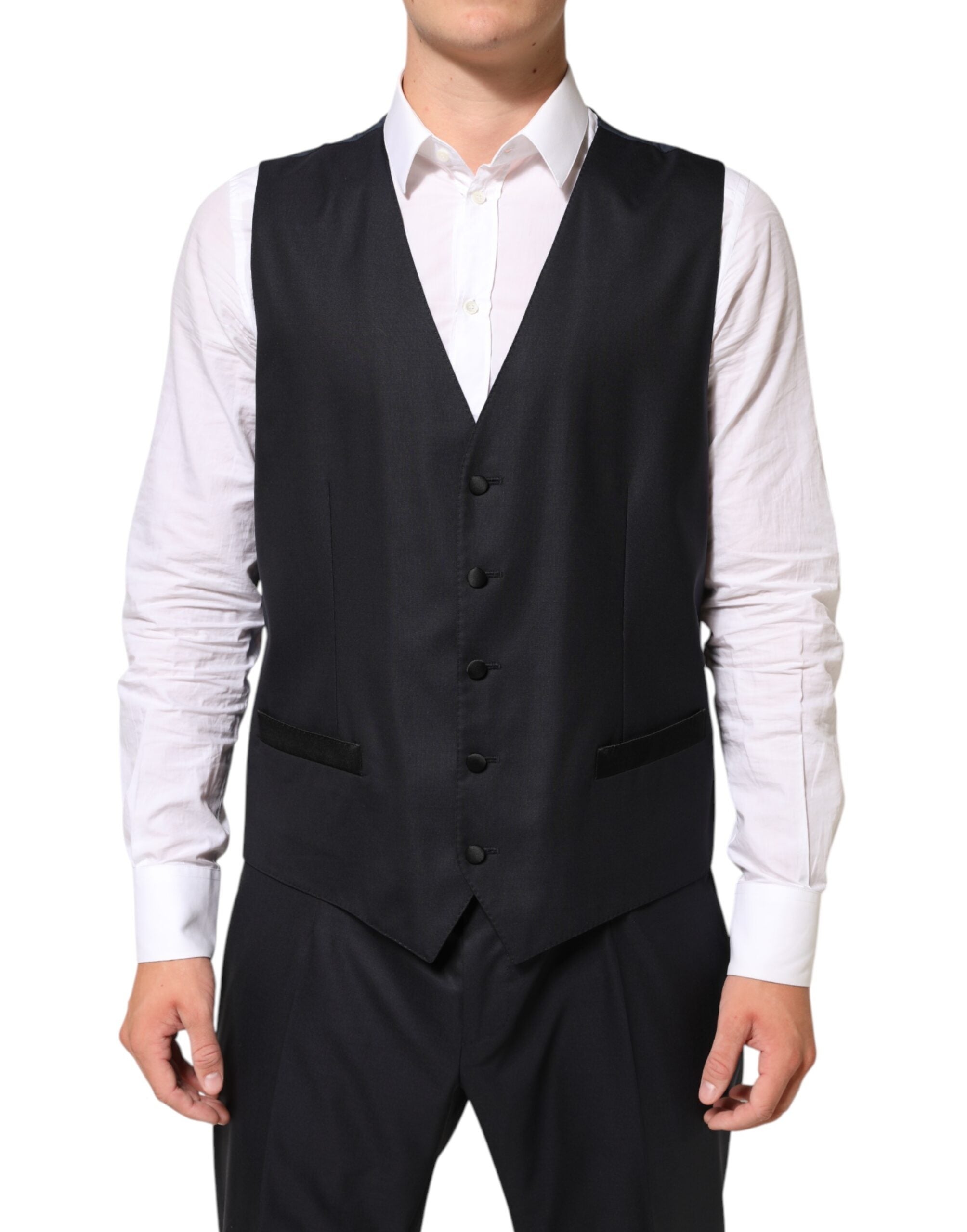 Dolce & Gabbana Schwarz MARTINI 2 Knöpfe Anzug 3 Stück Anzug