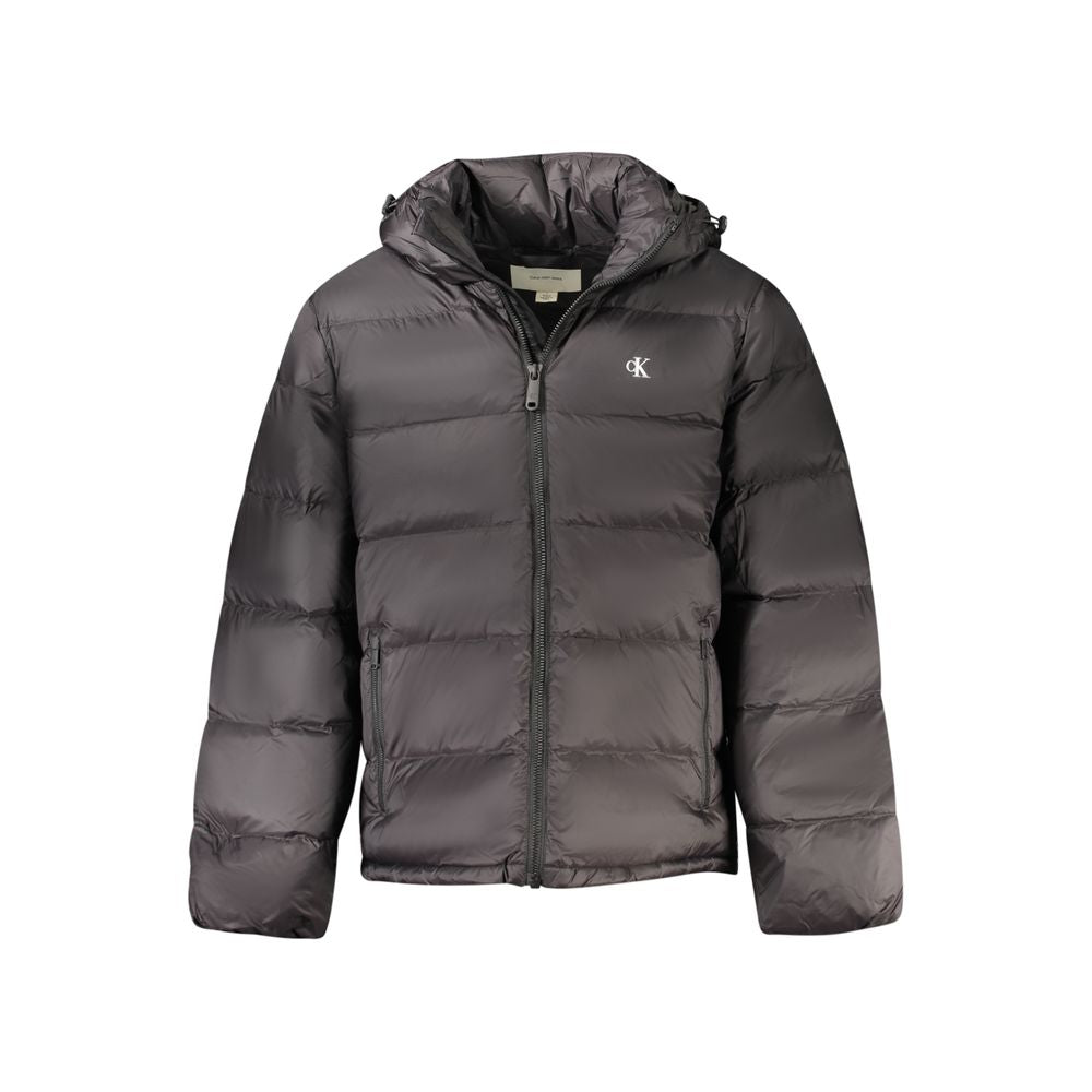 Calvin Klein Schwarze Polyamid-Jacken & Mantel