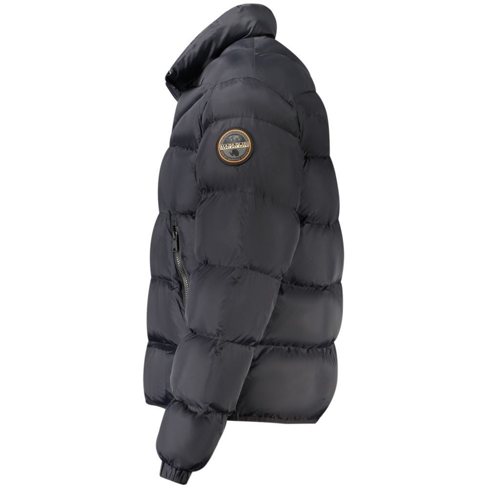 Napapijri Schwarze Herrenjacke aus Polyamid