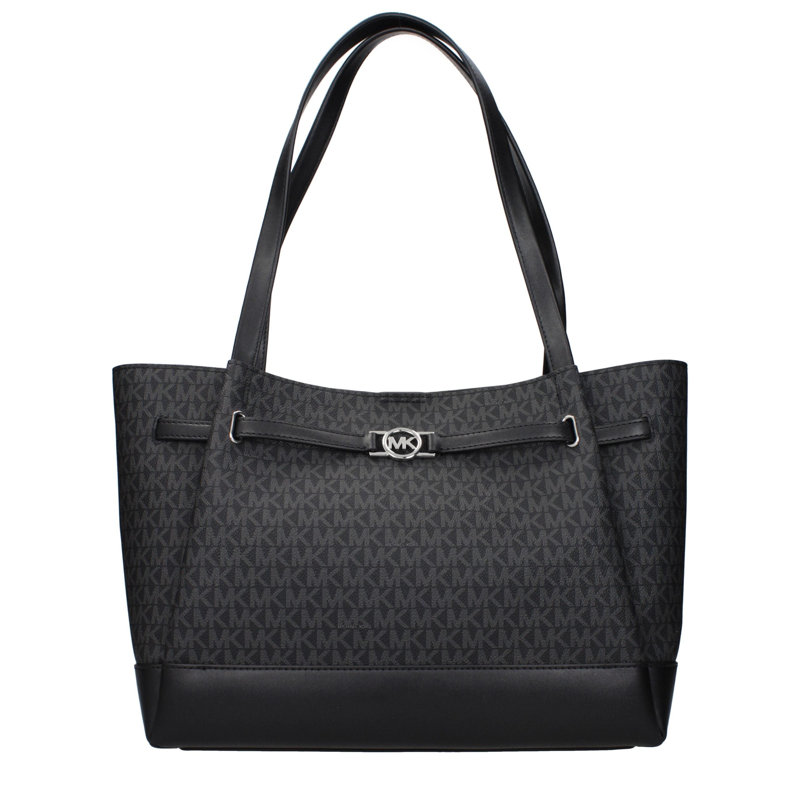 Michael Kors Schwarze Stoffhandtasche
