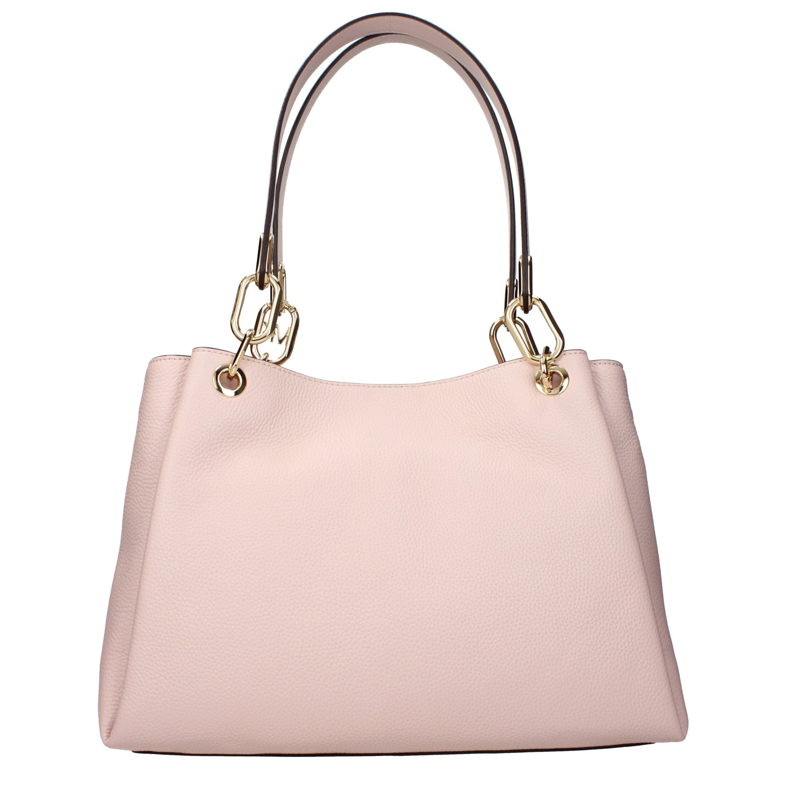 Michael Kors Schultertasche aus pinkfarbenem Leder